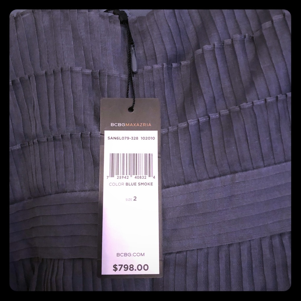 BCBG blue dress great for prom/wedding